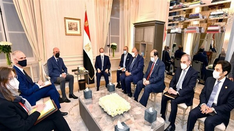 لقاء الرئيس السيسي