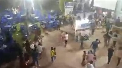 نفدوا بجلدهم وأجلوا الانتخابات.. لحظة هروب الأعضاء من نادي أسوان بسبب الأمطار| فيديو