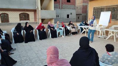 جلسة تفاعلية ورياضية لمناقشة ظاهرة زواج الأطفال بالشرقية 