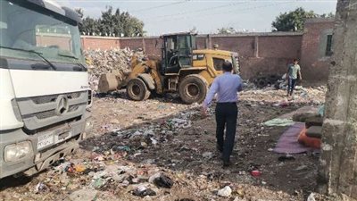 رفع المخلفات والإشغالات من مراكز الشرقية 