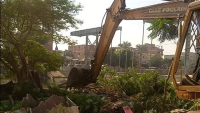 حملة مكبرة لإزالة الإشغالات بالإسماعيلية | صور