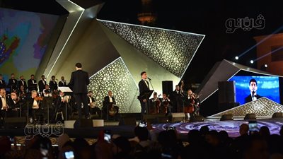 يسرا ووفاء عامر الأبرز.. حضور مميز لنجوم الفن بالليلة الـ 12 لمهرجان الموسيقى العربية