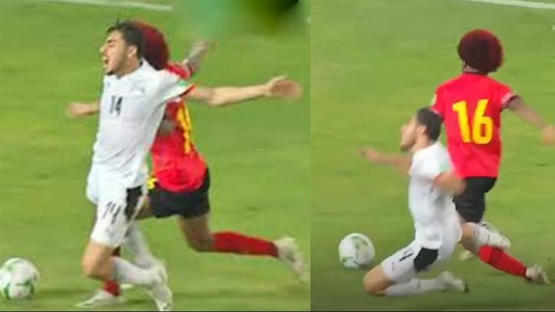 ركلة جزاء أكرم توفيق