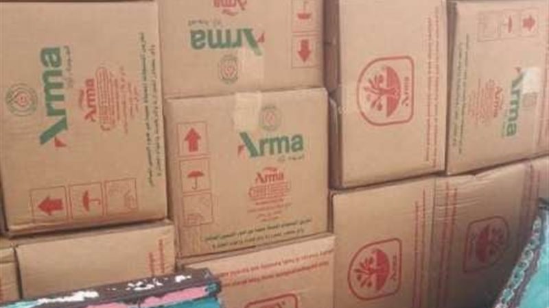 جانب من المضبوطات