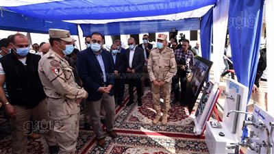 رئيس الوزراء يتفقد وحدات المبادرة الرئاسية 