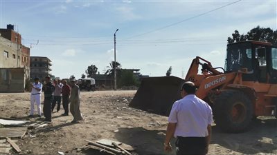 إزالة 225 حالة تعد على أملاك الدولة في الدقهلية