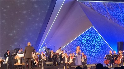 ريهام عبد الحكيم تشعل مهرجان الموسيقي العربية | صور