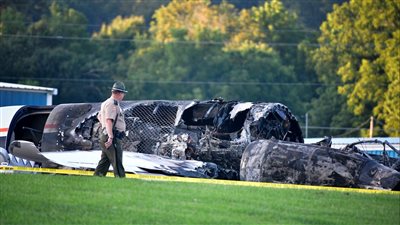 مصرع وإصابة 5 أشخاص في تحطم طائرة بولاية ميشيجان الأمريكية