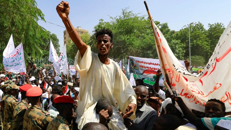مظاهرات السودان 