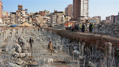 محافظ الدقهلية ورئيس صندوق التنمية يتفقدان أعمال تطوير سندوب وسوق ستوتة بالمنصورةl صور 