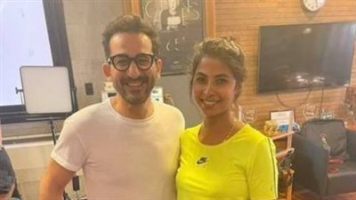 أول يوم تصوير.. أحمد حلمي برفقة روبي في كواليس فيلم 