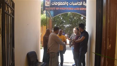 جامعة الأقصر تطبق قرار منع الطلاب والموظفين غير المطعمين بلقاح كورونا lصور