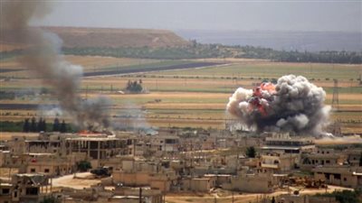 طائرة مجهولة تستهدف مواقع للمليشيات الإيرانية شرقي سوريا