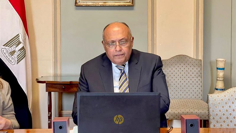  وزير الخارجية سامح