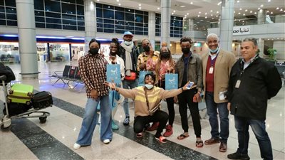مطار القاهرة يستقبل الوفود المشاركة في الملتقى الدولي لذوي القدرات الخاصة