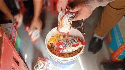 تحرير محاضر وإعدام أغذية في حملة مكبرة ببني عبيد بالدقهلية |صور 