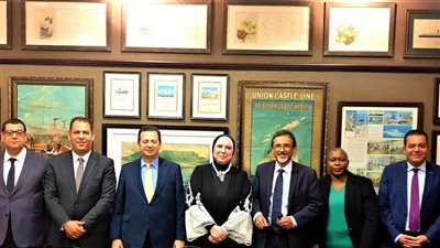 وزيرة التجارة تبحث مع نظيرها الجنوب أفريقي سبل تعزيز التعاون بين البلدين