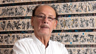 افتتاح معرض أحمد شيحة التشكيلي حول الحضارة المصرية 9 نوفمبر