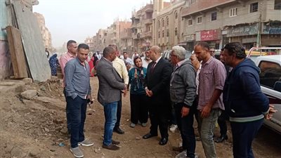 الشهابي لرؤساء الأحياء بالجيزة: تنفيذ أعمال الحماية المطلوبة للمرافق ضروري جدا | صور