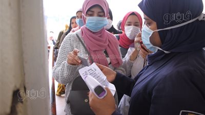 بكارت التطعيم.. جامعة حلوان تمنع دخول الطلاب والعاملين غير المطعمين بـ«لقاح كورونا» | فيديو وصور