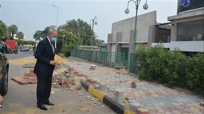 محافظ القليوبية يتابع المشروعات الجاري تنفيذها بشبرا الخيمة