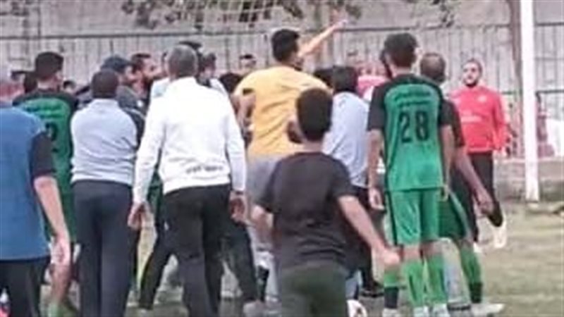 اشباكات في مباراة