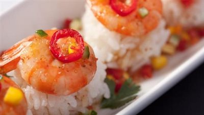 طريقة عمل الأرز بالجمبري اللذيذة.. لا تفوتيها 