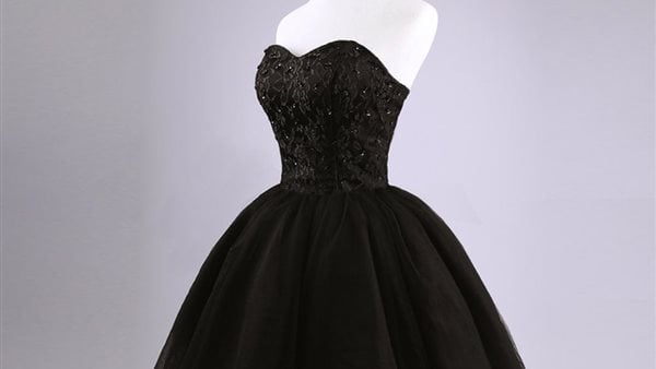 O vestido preto em um sonho