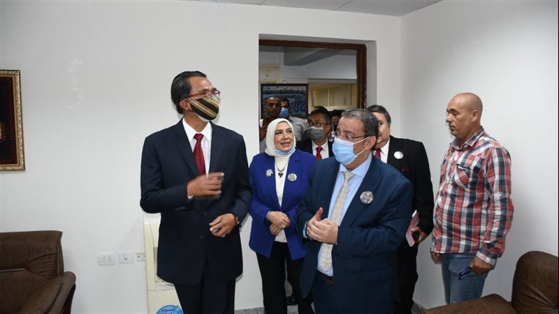 جانب من تفقد وافتتاح