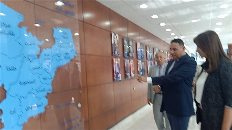 وزيرة الهجرة في جولة