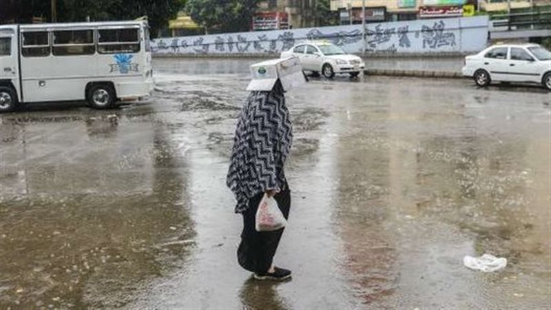 أمطار رعدية غزيرة