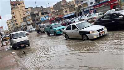 مجلس مدينة العريش يفشل في أول اختبار لمواجهة الأمطار الغزيرة | صور