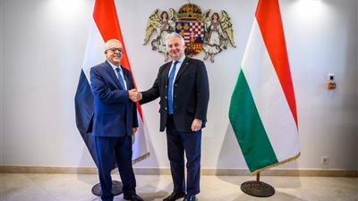 تفاصيل لقاء حنفي جبالي مع نائب رئيس الوزراء المجري