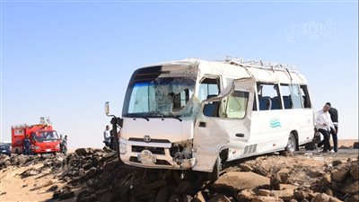 مصرع وإصابة 33 شخصا.. تفاصيل حادثتين مؤلمتين بطريق مطروح - سيوة | فيديو