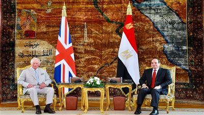 تفاصيل استقبال الرئيس السيسي الأمير تشارلز بقصر الاتحادية.. صور