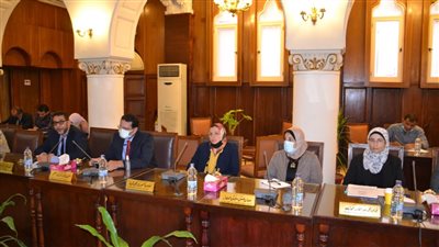 وائل نبيل: نستهدف تطعيم٨٠٪ من منتسبي جامعة الإسكندرية بحلول ١ ديسمبر