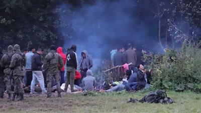 وفاة رضيع سوري على الحدود البولندية البيلاروسية