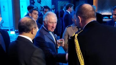 حضره فنانون وسياسيون ووزراء.. حفل استقبال ضخم للأمير تشارلز وزوجته بالأهرامات| صور