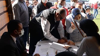 إقبال كبير على انتخابات نادي الأوليمبي السكندري |صور 