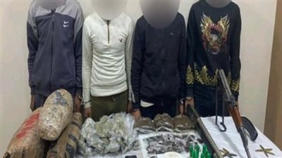 ضبط تشكيل عصابى يدير بؤرة إجرامية لتجارة المخدرات بالشرقية 