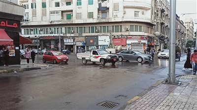 هطول أمطار غزيرة على الإسكندرية l صور 