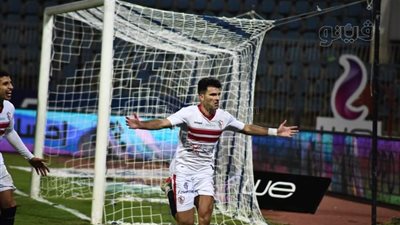أحمد سيد زيزو يسجل الهدف الأول للزمالك في شباك الإسماعيلي | صور