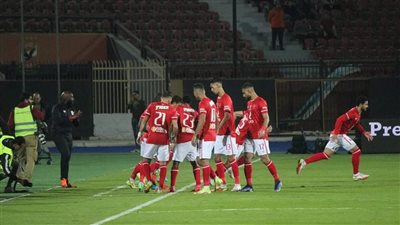 حمدي فتحي يحرز الهدف الأول للأهلي في شباك المقاولون 