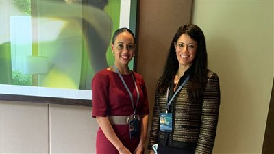 «المشاط» تبحث مع مؤسسة التنمية الجديدة تعزيز تبادل الخبرات والتعاون الفني