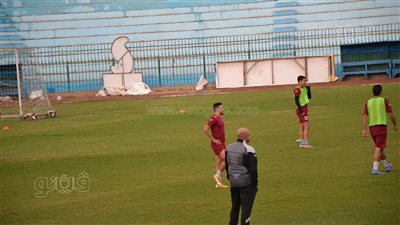 غزل المحلة يتدرب تحت الأمطار استعدادا للأهلي | صور 