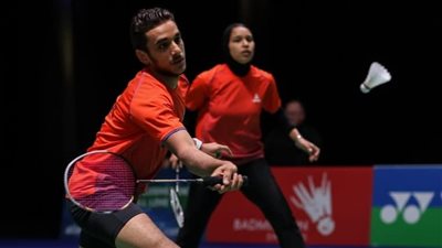 زوجي الريشة الطائرة يحصد ذهبية كأس العرب بالبحرين