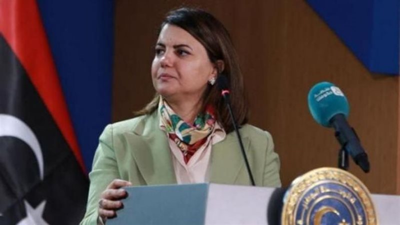 وزيرة الخارجية الليبية،