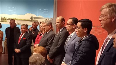 جامعة المنصورة تشارك فى حفل ختام معرض الآثار المصرية ببرلين