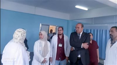 وكيل صحة الدقهلية يتفقد مستشفى جمصة المركزى ومكان جهاز أشعة الـCT الجديد 