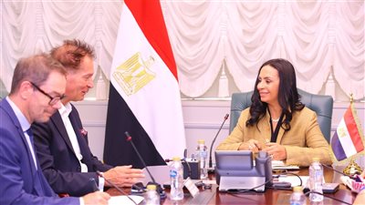 وزيرة التضامن تجتمع بوفد من وزارة التعاون الاقتصادي والتنمية الألمانية والوكالة الألمانية للتعاون الدولي